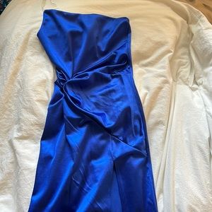 Sexy Royal Blue Dress